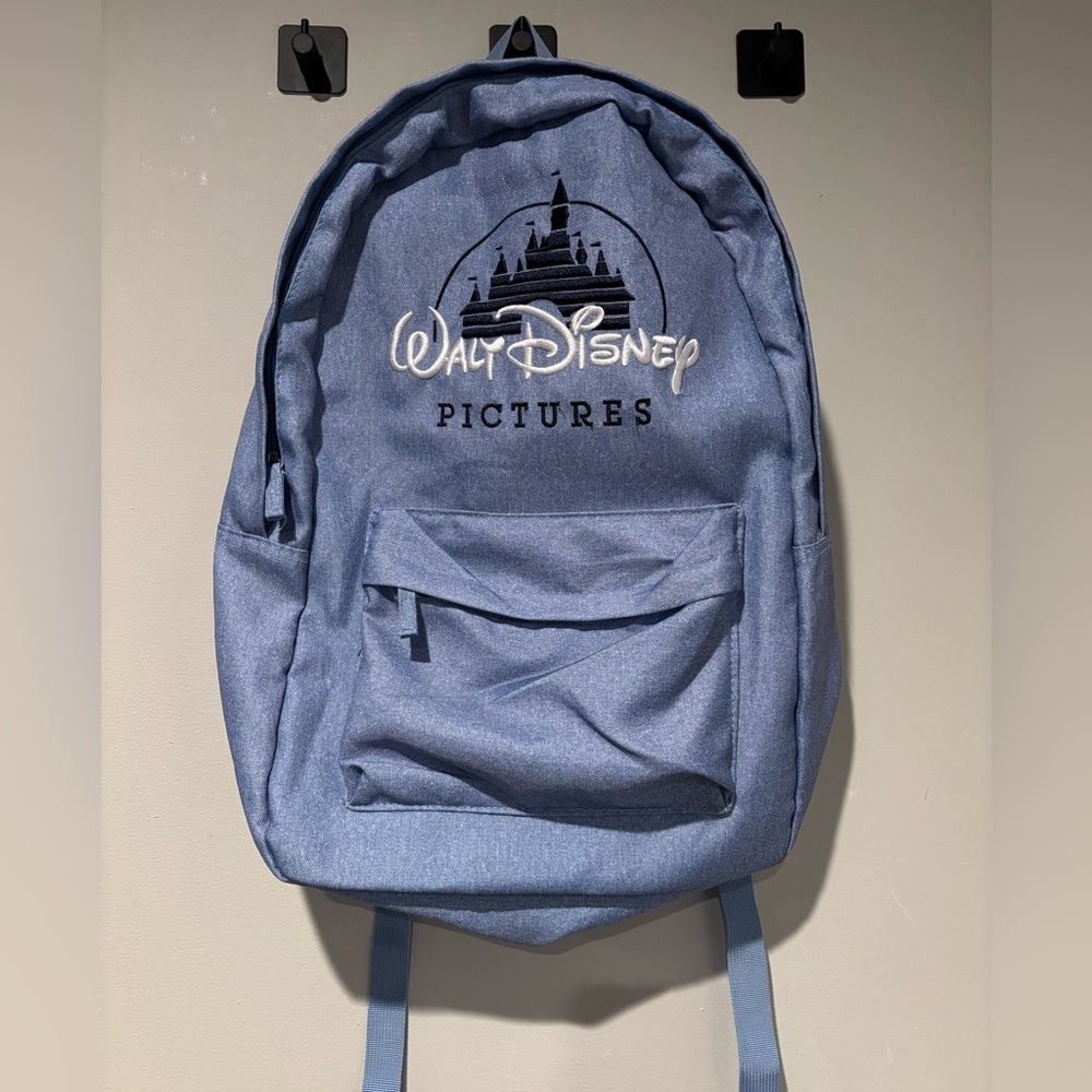 Disney Shimmering Denim Like Blue Backpack